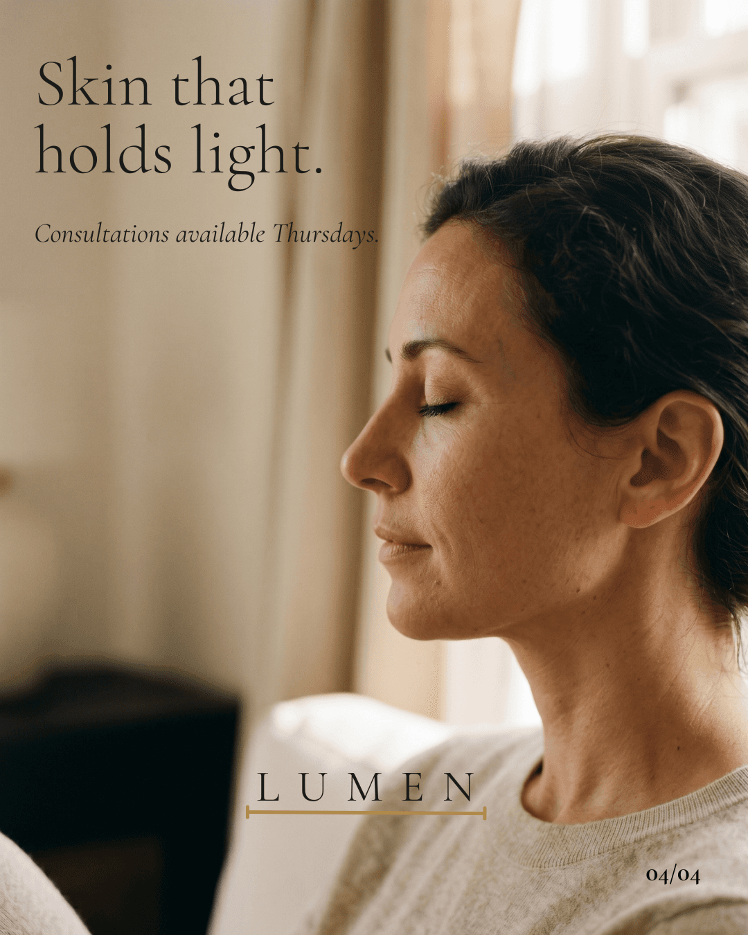Lumen Aesthetics carousel — frame 4